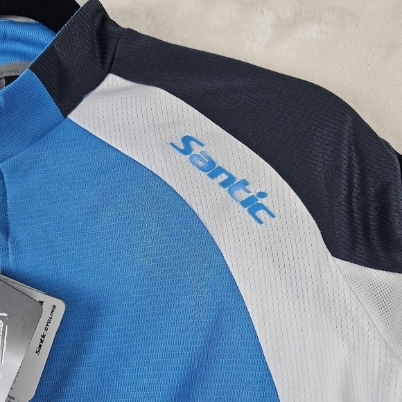 Santic bike Jersey XL Cycle for Freedom  bicycle spin athletics pockets - Picture 7 of 11